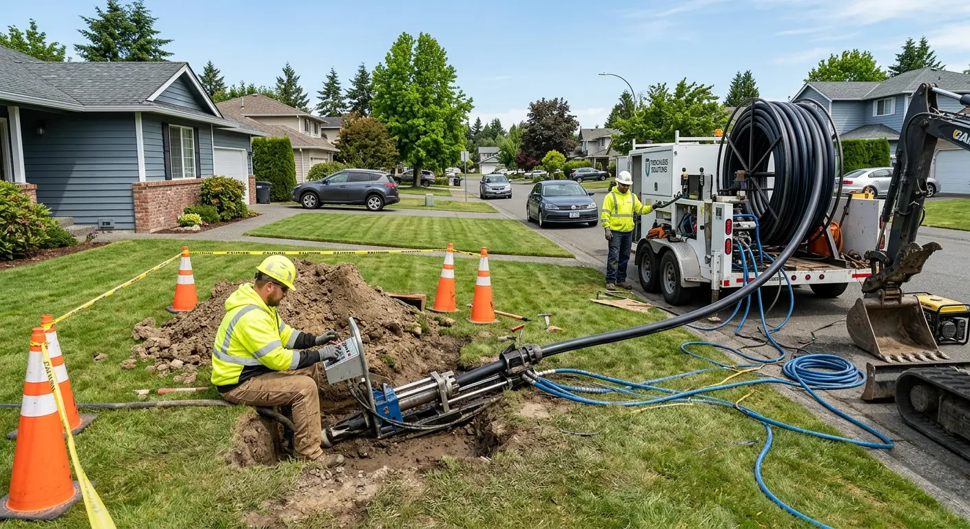 Sewer Line Repair in Oxon Hill, MD